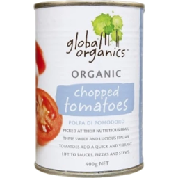 Photo of Global Organics Diced Tomatoes 