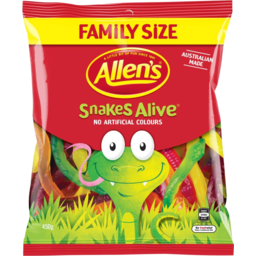 Photo of Allens Snakes Alive Family Pack 450g