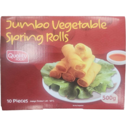 Photo of Qf Jumbo Vegetable Spring Rolls