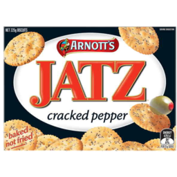Photo of Arnotts Jatz Cracked Pepper Biscuits 225g