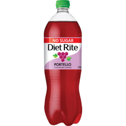 Photo of Diet Rite Portello Zero Sugar Bottle 1.25l
