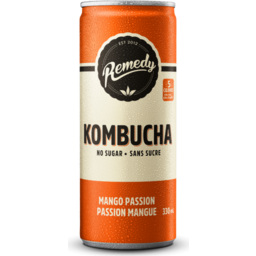 Photo of Remedy Kombucha Mango Passion Can