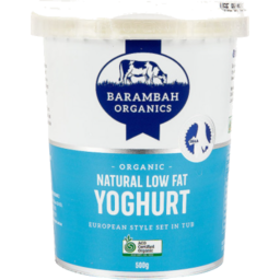 Photo of Barambah Low Fat Natural Organic Yoghurt