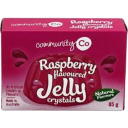 Photo of Community Co Jelly Natural Raspberry 85gm