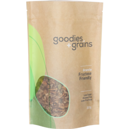Photo of Goodies + Grains Fructose Friendly Granola 300g