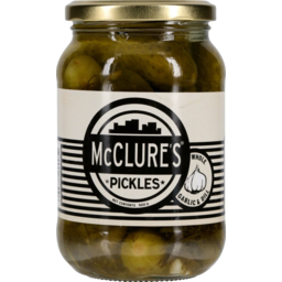 Photo of Mcclure's Pickles Garlic & Dill Gherkins 500g