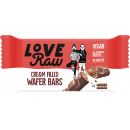 Photo of Love Raw Chocolate Cre&M Filled Wafer Bar
