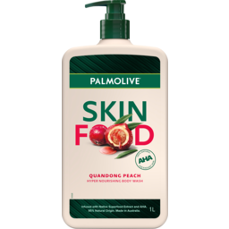 Photo of Palmolive Quandong Peach Skin Food Body Wash 1l