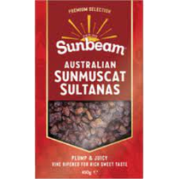 Photo of Sunbeam Australian Sunmuscat Sultanas 450g 