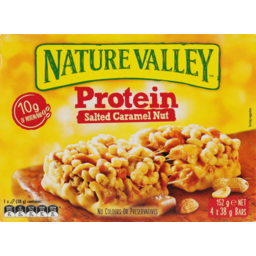 Photo of Nature Valley Protein Nut Bar Salted Caramel 4pk