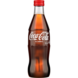 Photo of Coca-Cola Classic Soft Drink Glass Bottle