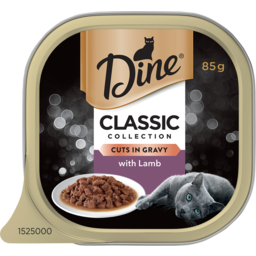 Photo of Dine Cat Food Slow Cooked Lamb Morsels 85g