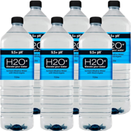 Photo of H2o Plus Alkaline Water 6x1l