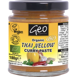 Photo of Geo Organics Curry Paste - Thai Yellow