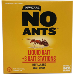 Photo of Kiwicare No Ants Luiquid Bait + 3 Bait Stations