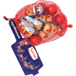 Photo of Sorini Chocolate Sharepack Reindeers & Noses Mesh Bag