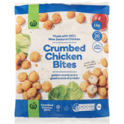 Photo of Woolworths Crumbed Chicken Bites 1kg