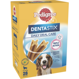 Photo of Pedigree Dentastix Medium Dog Daily Oral Care Dental Treats 28 Sticks 