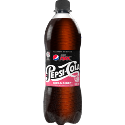 Photo of Pepsi Max Soda Shop No Sugar Creaming Soda Cola Soft Drink Bottle 600ml
