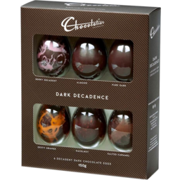 Photo of Chocolatier Egg Dark 6pk