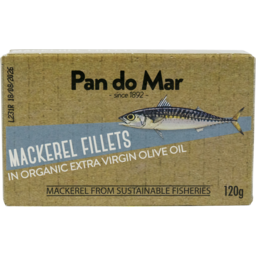 Photo of Pan do Mar Mackerel Fillets 120g