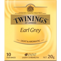 Photo of Twinings Earl Grey Tea Bags 10 Pack 20g 20g