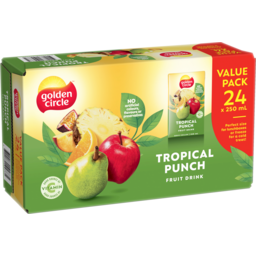 Photo of Golden Circle® Tropical Punch Fruit Drink 24x250ml 24.0x250ml