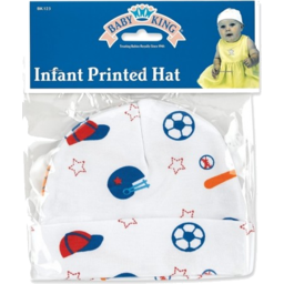 Photo of Baby Hat Infant Printed Bk