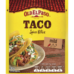 Photo of Old El Paso Mild Taco Spice Mix 30g