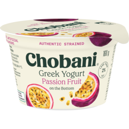 Photo of Chobani Greek Yogurt Passion Fruit 160g 