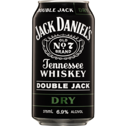 Photo of Jack Daniels Double Jack & Dry 375ml Can