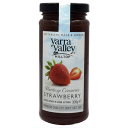 Photo of Yarra Valley Hilltop Jam Strawberry 300gm