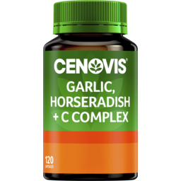 Photo of Cenovis Garlic, Horseradish + C Complex Immunity 120.0x