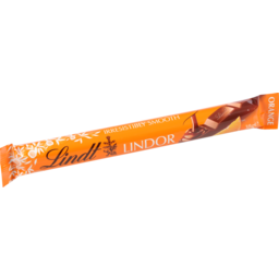 Photo of Lindt Lindor Orange Milk Chocolate Bar 38g