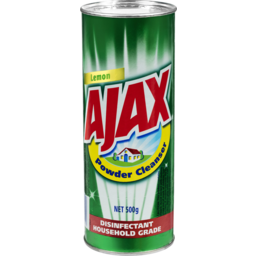 Photo of Ajax Powder Cleanser Disinfectant Household Grade Lemon 500g