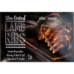 Photo of Ribs & Roast Slow Cooked Lamb Ribs In Traditional BBQ Sauce