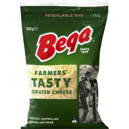 Photo of Bega Tasty Shredded Cheese 500g