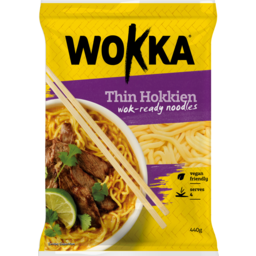 Photo of Wokka Thin Hokkien Noodles Shelf Fresh 440g