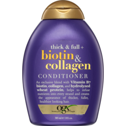 Photo of Ogx Thick & Full + Biotin & Collagen Conditioner 385ml