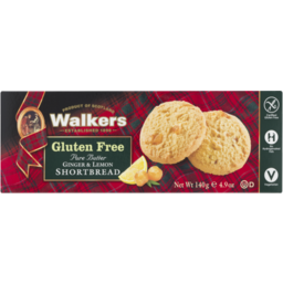 Photo of Walkers Gluten Free Shortbread Ginger & Lemon 