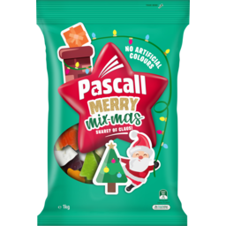 Photo of Pascall Merry Mix-Mas Christmas Lollies 1kg 1kg