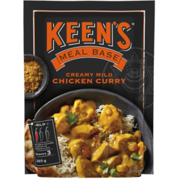 Photo of Keens Meal Base Creamy Mild Chicken Curry 285gm