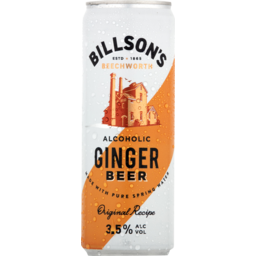 Photo of Billsons Alcoholic Ginger Beer Can