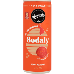 Photo of Remedy Sodaly Prebiotic Soda Blood Orange