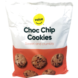 Photo of Value Chocolate Chip Biscuits Value Pack 500g