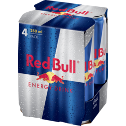 Photo of Red Bull Energy Drink, 250ml (4 Pack) 4.0x250ml