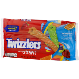 Photo of Twizzlers Candy Straws Rainbow 
