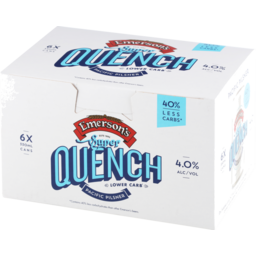 Photo of Emersons Super Quench Pacific Pilsner 