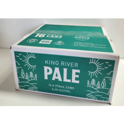 Photo of King River Pale Ale Cans 16x375ml