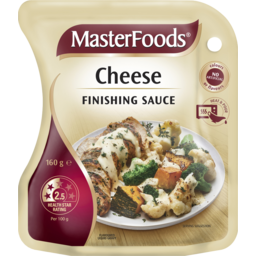 Photo of Masterfoods Cheese Finishing Sauce Pouch 160g